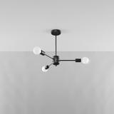 Sollux Żyrandol LANGO 3 czarny SL.1021