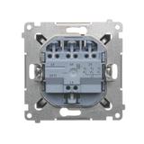 Simon 54 Przycisk potrójny 10A 250V szybkozłączka antracyt DP31.01/48 KONTAKT