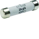 Wkładka bezpiecznikowa cylindryczna C1 9x36mm gG 2A 400VAC L936C1-02 HAGER