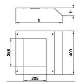 AIKF/DG6/35075, POKRYWA MONTAŻOWA OKA
