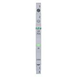 Lampka kontrolna zasilania 1/3S 1xLED zielona LK-701G F&F