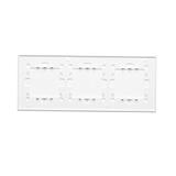 Simon 54 Touch Panel dotykowy S54 Touch 3 moduły 2 pola dotykowe pionowe + 2 pola dotykowe poziome + 4 pola dotykowe biała perła DSTR3324/70 KONTAKT