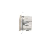 Simon 54 Łącznik/Przycisk roletowy podwójny elektroniczny 230 V kremowy DEZ2.01/41 KONTAKT