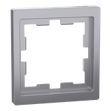 Merten D-Life, ramka 1-krotna, stal nierdzewna