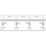 Oprawa TRUSYS FLEX P 50W 840 W OP WT