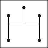 Blok rozdzielczy 2x4-70mm2-2x4-50mm2-1x4-25mm2 szary DB6-48.4 OPATÓWEK