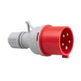 Wtyczka siłowa przenośna 32A 3P + N + uziemienie