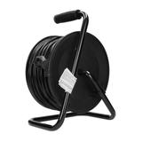 Przedłużacz bębnowy 4 gniazda (Schuko) kabel PVC H05VV-F 3x1.5mm2 długość - 50m Termik Prz OR-AE-131