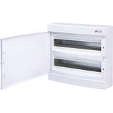 Rozdzielnica natynkowa 2x18 drzwi białe ECT 2x18PO-s 001101086 ETI