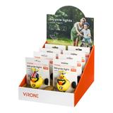 Światło rowerowe + dzwonek, kaczka w kasku, 130lm, 800mAh, 6000K, 2 wzory (mix)