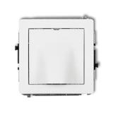 DECO Mechanizm wypustu kablowego biały mat