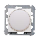 Simon 54 Sygnalizator świetlny LED – światło białe 230V biały