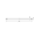 Tuby LEDTUBE T8 EXT P 1200mm 15W 865    LEDV