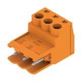 SLS 5.08/03/180 SN OR BX Wtyk PCB (złącze wiązki), 5.08 mm, Liczba biegunów: 3, Przyłącze z jarzmem /120szt./ 1627100000 WEIDMÜLLER