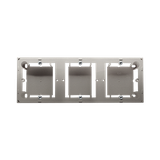 puszki instal. Puszka natynkowa płytka (31mm) potrójna satynowy