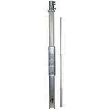 Rura wsporcza z bocznym wyprowadzeniem HVI long, fi 50 mm dł. 4700 mm, GFK / Al. z iglicą Al fi 22/1 105328 DEHN