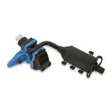 Zacisk z gniazdem uziemiającym