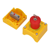 Kaseta sterownicza z przyciskiem bezpieczeństwa z kluczykiem SP22K1-BSN-1