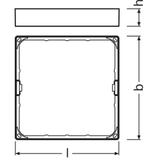 Ramka do montażu powierzchniowego Opraw DOWNLIGHT Slim SQ210 4058075079434 LEDVANCE