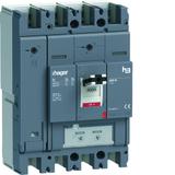 MCCB Wyłącznik mocy h3 x630 TM 4x400A 40kA HNJ401DR HAGER