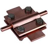 Zacisk krzyżowy wg DIN 48845 F, Cu