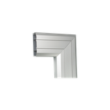 Simon Connect Kąt prosty do dołu Cablomax 130x55mm aluminium TKA021110/8 KONTAKT
