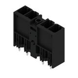 SV 7.62HP/04/180MF3 3.5SN BK BX Wtyki PCB (złącza płyty), 7.62 mm, Liczba biegunów: 4, kąt odejścia: 180° /48szt./ 1048530000 WEIDMÜLLER