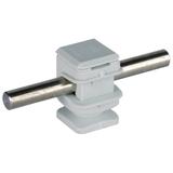 Wspornik DEHNsnap wys. 16 mm, M8, tworzywo, szary