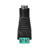 Gniazdo DC 5.5/2.1 ze złączem do szybkiego montażu taśm LED mono