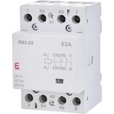 R 63-22 24V STYCZNIK MODUŁ.63A 2 STYKI ZW.I ROZW. (3 MOD.4 BIEG.)