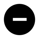 M22-XD-S-X5 Soczewka do przycisku 22mm płaska czarna z opisem /-/ 218171 EATON