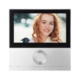 Wideo monitor bezsłuchawkowy, kolorowy, LCD 7", dotykowy, WiFi + Tuya, z gniazdem na kartę pamięci,