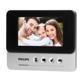 Philips WelcomeEye Compact Zestaw wideodomofonowy bezsłuchawkowy kolor LCD 4,3" menu OSD stero 53110