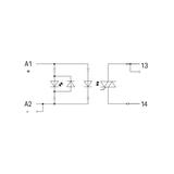 podstawka z przekaźnikiem 24V DC/240V AC 1A półprzewodnikowy