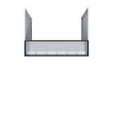 univers Rozdzielnica stojąca IP55 kl. I 1550x1850x400 + cokół 100mm FR26G1 HAGER