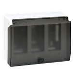 Simon Connect Obudowa natynkowa S500 z pokrywą 3-modułowa 6x K45 kompletna czysta biel