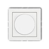 DECO Mechanizm elektronicznego regulatora oświetlenia przyciskowo-obrotowego biały