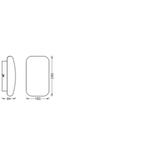 Oprawa SMART+ WIFI ORBIS AQUA 280x160 IP44 TW WT
