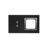 Simon 54 Touch Panel dotykowy S54 Touch 2 moduły 2 pola dotykowe pionowe + 1 otwór na osprzęt S54 księżycowa lawa DSTR230/74 KONTAKT