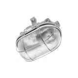 OPRAWA KANAŁOWA SANGUESA E27, METALOWA KRATKA, BIAŁA