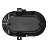 Oprawa oświetleniowa SOTOA E27 max. 15W IP54 klosz szklany osłona plastikowa czarna AD-OP-6562BE27SPP ORNO