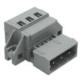 Wtyk MCS-MIDI Classic 3-biegunowy szary raster 5mm /50szt./ 231-603/019-000 WAGO