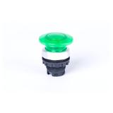Ex9P1 MI g Przycisk grzybkowy 40mm z samopowrotem możliwość podświetlenia zielony 105641