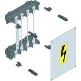 univers N Blok 300x250mm z szynami 4-pol. Cu 25x4mm 4x250A UE21D2 HAGER