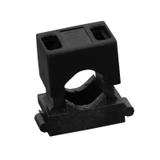 Uchwyt montażowy przewodu-/UM 16/ czarny (50szt) 12.16 OPATÓWEK