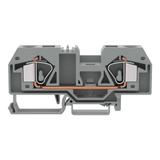 Złączka szynowa 2‑przewodowa 16mm2 szara 283‑901 WAGO