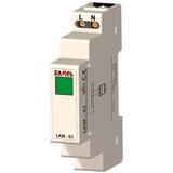 WSKAŹNIK ZASILANIA 230V LED ZIELONA TYP: LKM-03-20 EXT10000045 EXT10000045-WPL ZAMEL