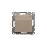 Simon 54 Gniazdo IP44 Z USZCZELKĄ 16A z. śrub. kremowy *Uszczelka do ramek S54 PREMIUM