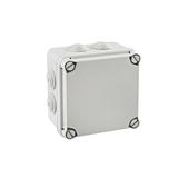PUSZKA SERII „LIGHT” PUSZKA INSTALACYJNA LIGHT POKRYWA PEŁNA, DŁAWNICE 108x108x64 (7xM25) IP66/67 EV-111 PCE
