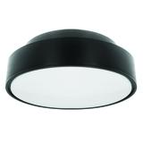 Oprawa oświetleniowa DIONE LED czarny pierścień, czarna podstawa, klosz mleczny b.neutralny 9W, czuj